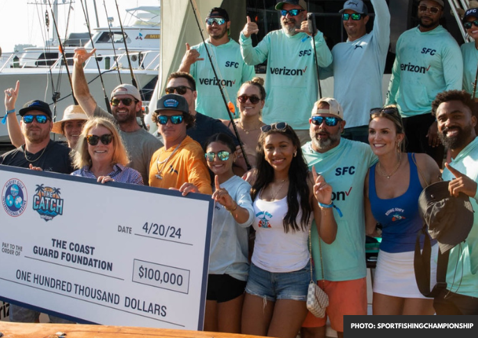 NFL Stars, SFC Angler Reel in Victory at The Catch