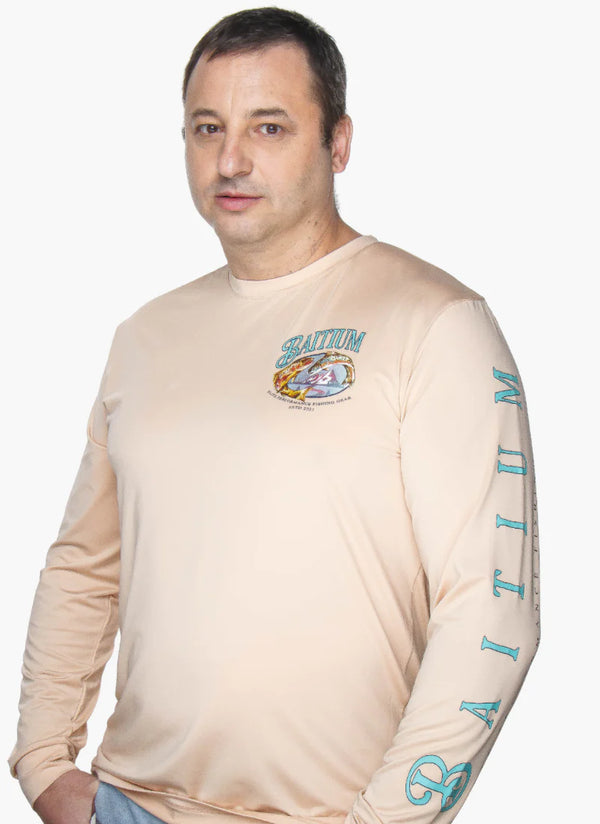Baitium Fishing Shirt: Freshwater Series Long Sleeve UPF50+ - Salmon, Bass, Tr fishing shirt