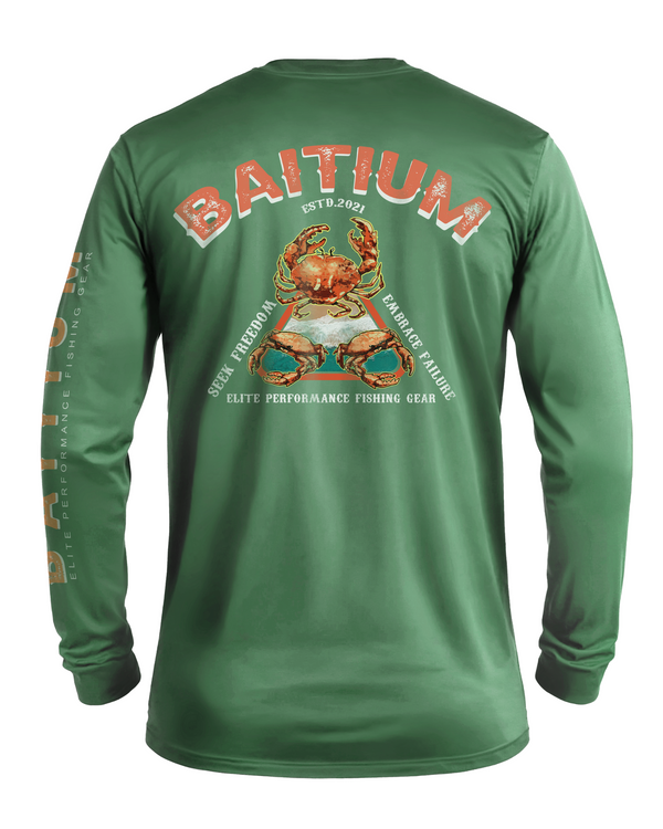 Baitium Long Sleeve Fishing Shirt | UPF 50 Sun Protection long sleeve fishing shirt