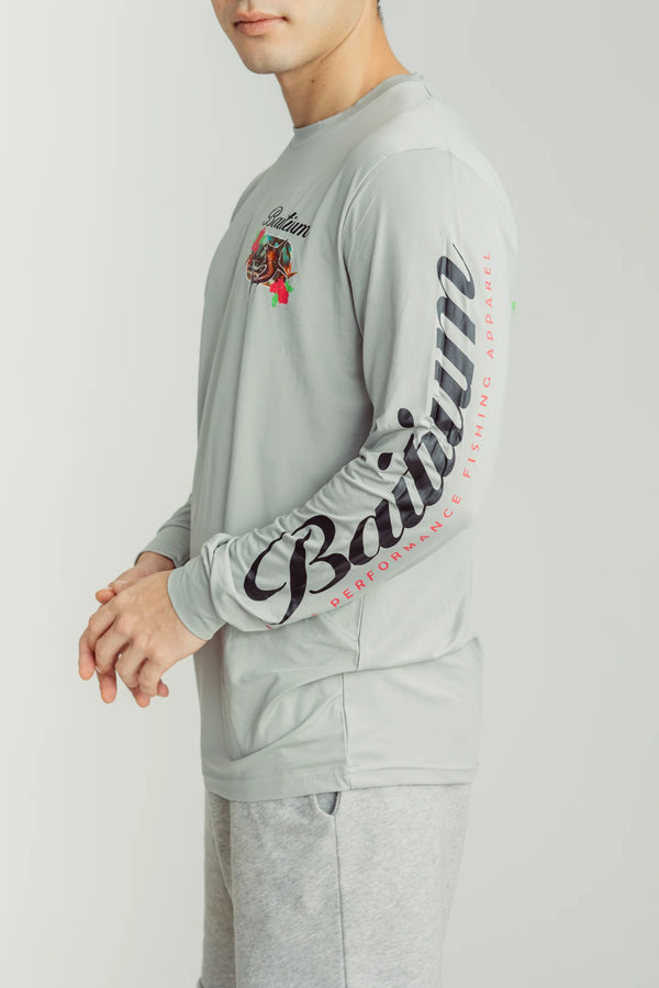 Baitium UPF 50+ Long Sleeve Fishing Shirt - Octopus, Marlin, Mahi Mahi