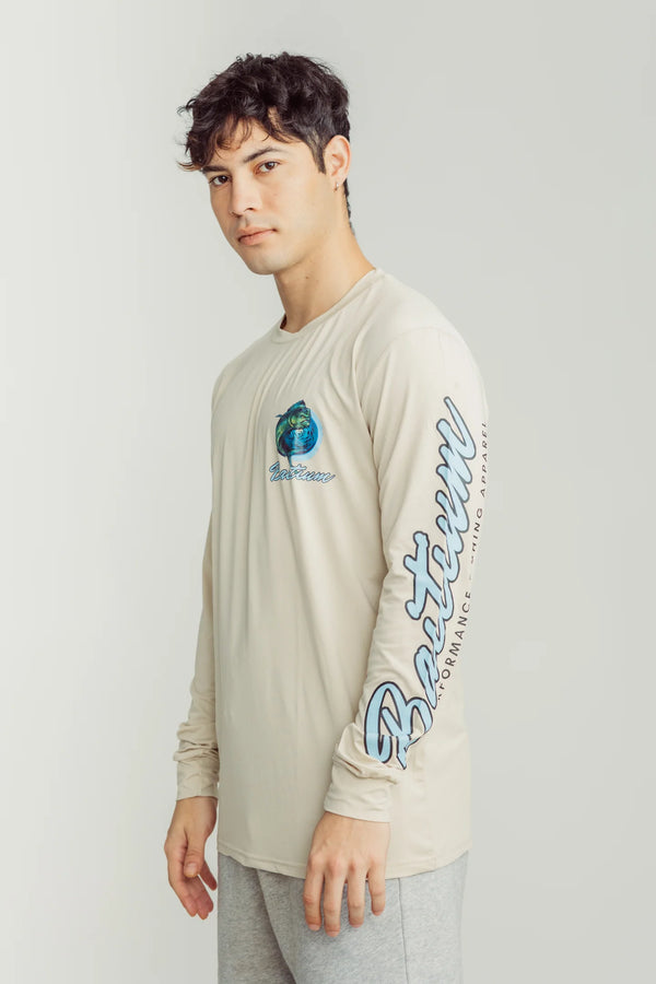 Baitium UPF 50+ Long Sleeve Fishing Shirt - Octopus, Marlin, Mahi Mahi