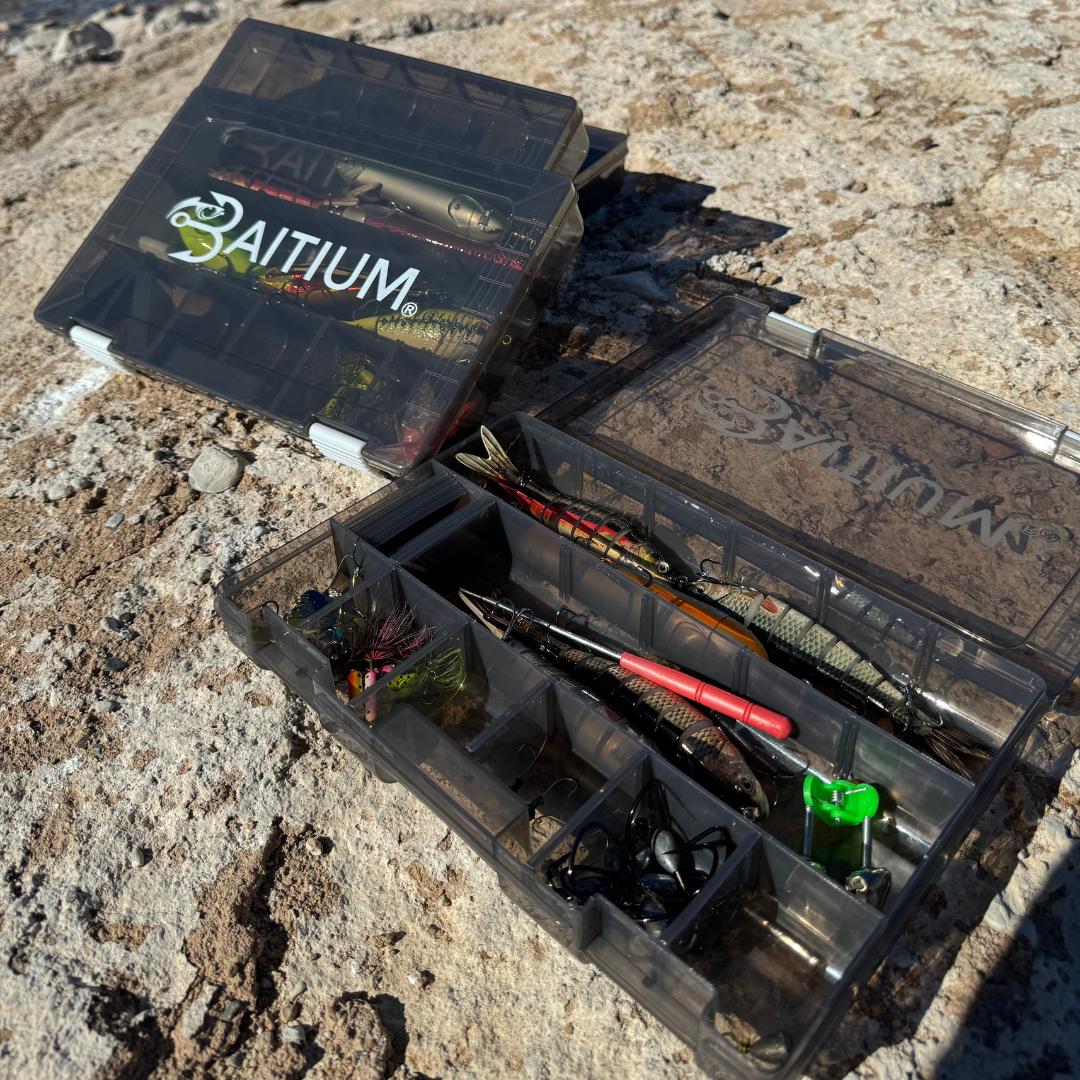 Baitium Fishing Tackle Tray Box: Gear Organizer by Baitium fishing tackle box