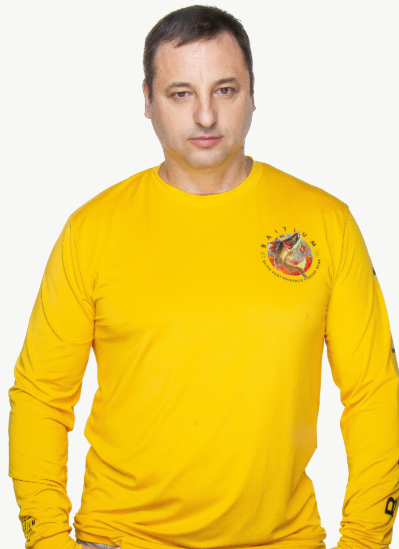 Baitium Fishing Shirt: Freshwater Series Long Sleeve UPF50+ - Salmon, Bass, Tr fishing shirt