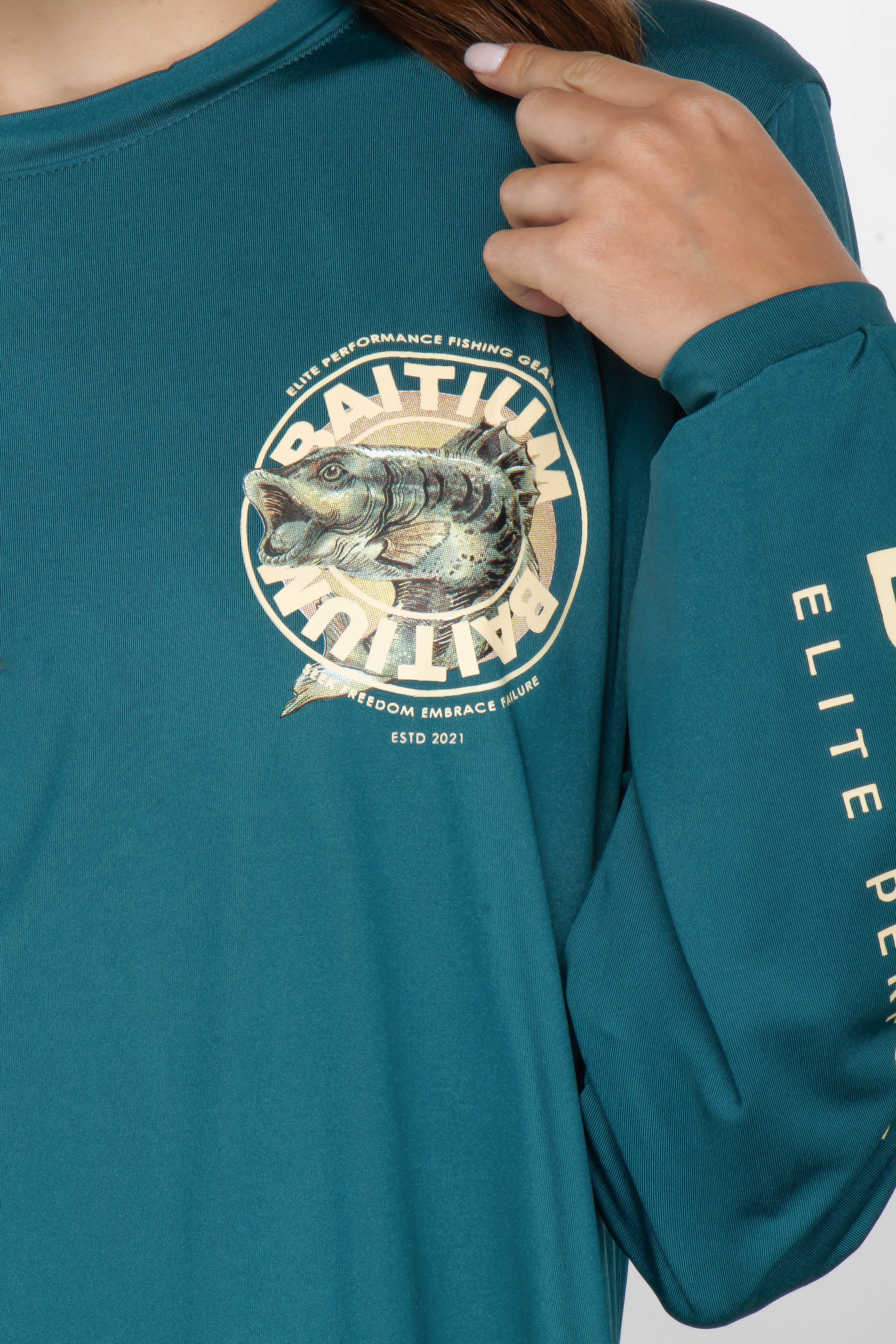 Baitium Fishing Shirt: Freshwater Series Long Sleeve UPF50+ - Salmon, Bass, Tr fishing shirt