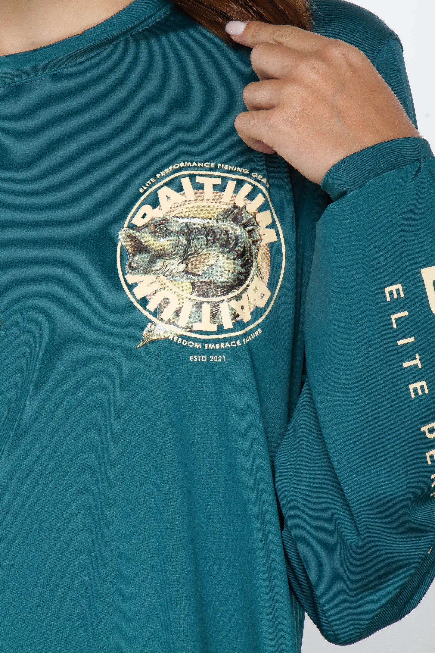 Baitium Fishing Shirt: Freshwater Series Long Sleeve UPF50+ - Salmon, Bass, Tr fishing shirt