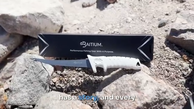 Baitium Baitium Stainless Steel Fillet Knife- XTRA Grip filet knife
