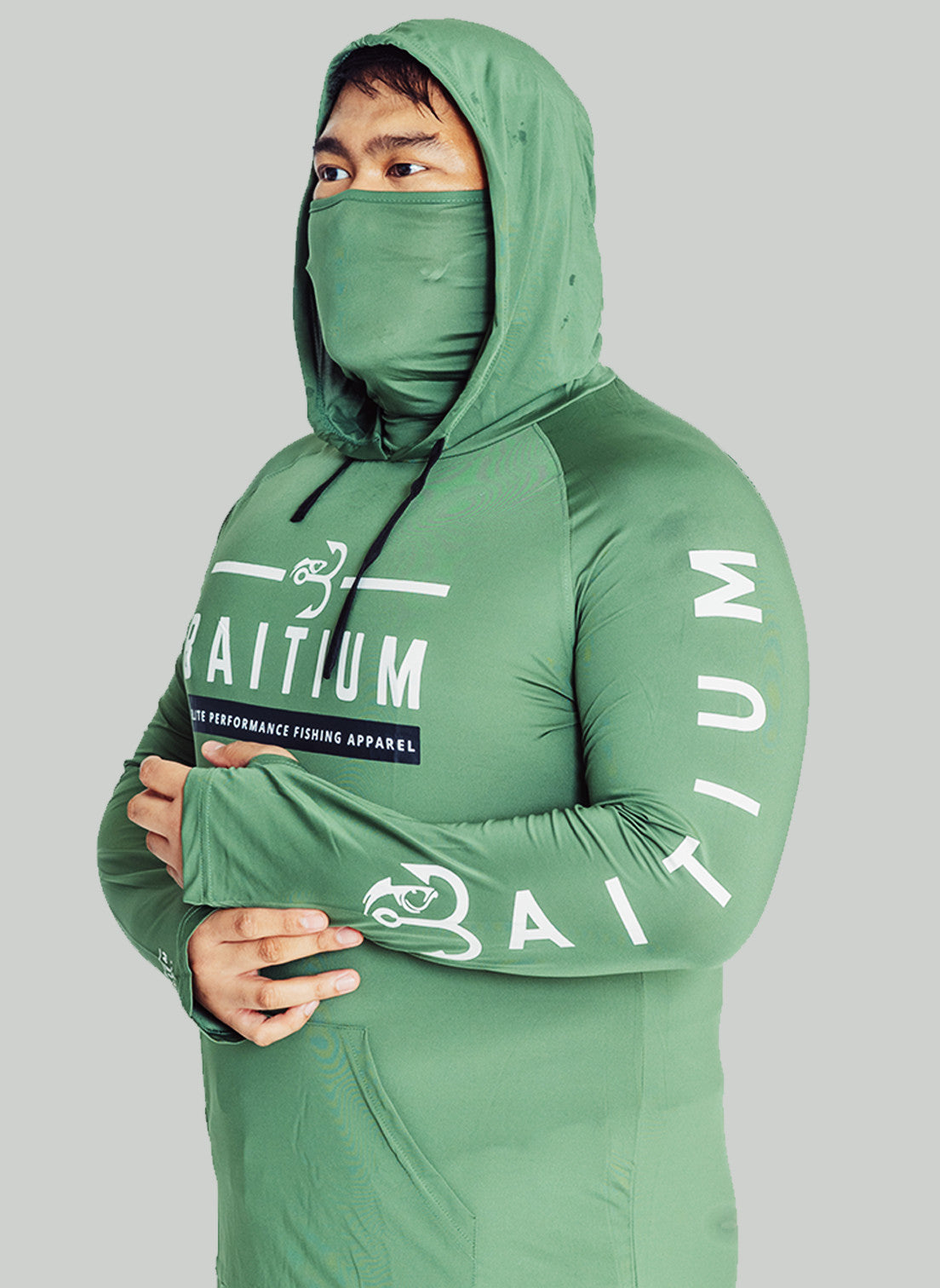 Baitium Hooded PFG Shirt: Ultimate Angler Protection hooded pfg shirt