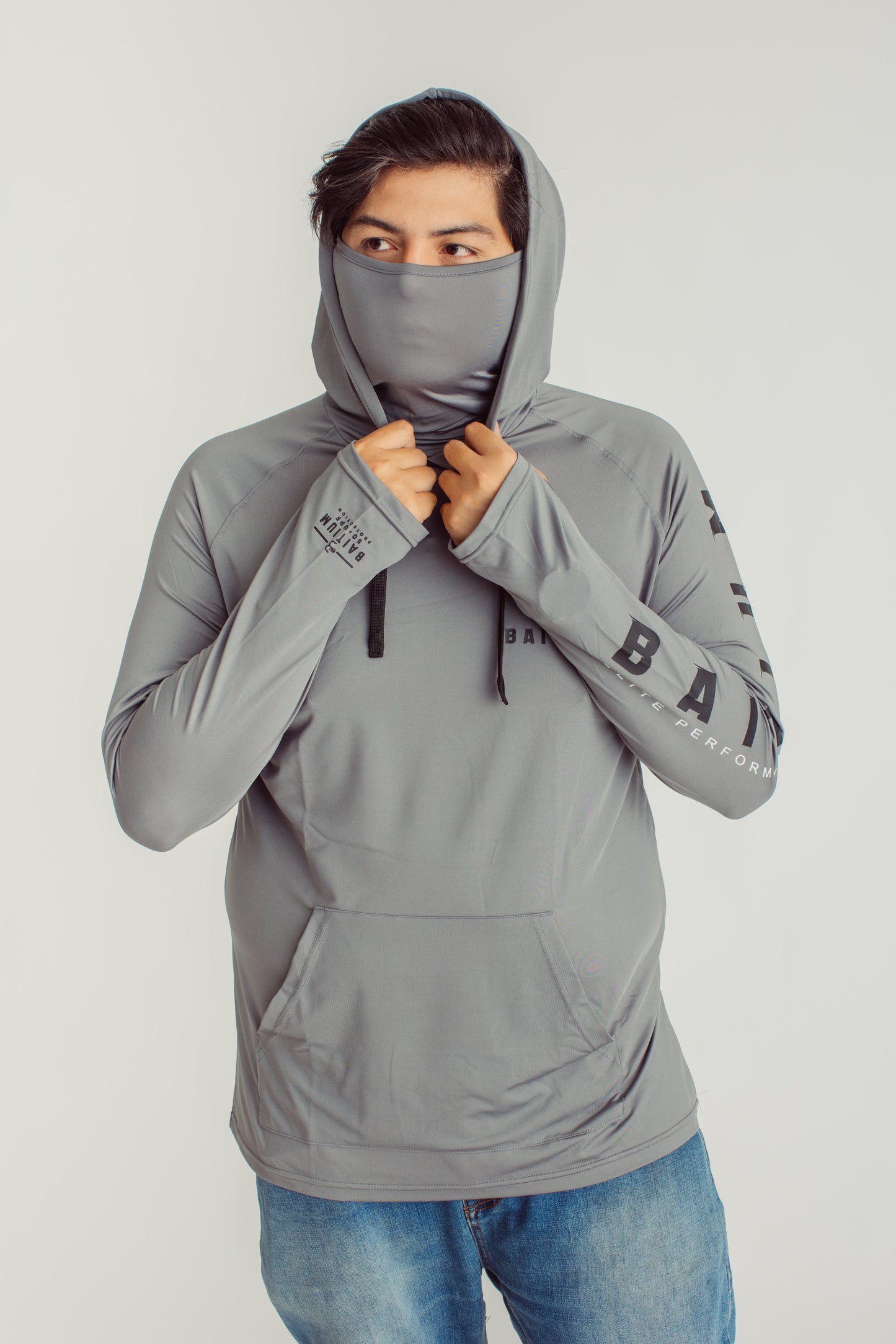 Baitium Fishing Shirt UPF 50+ Hooded PFG Long Sleeve Deconstructed Series Bait fishing shirt