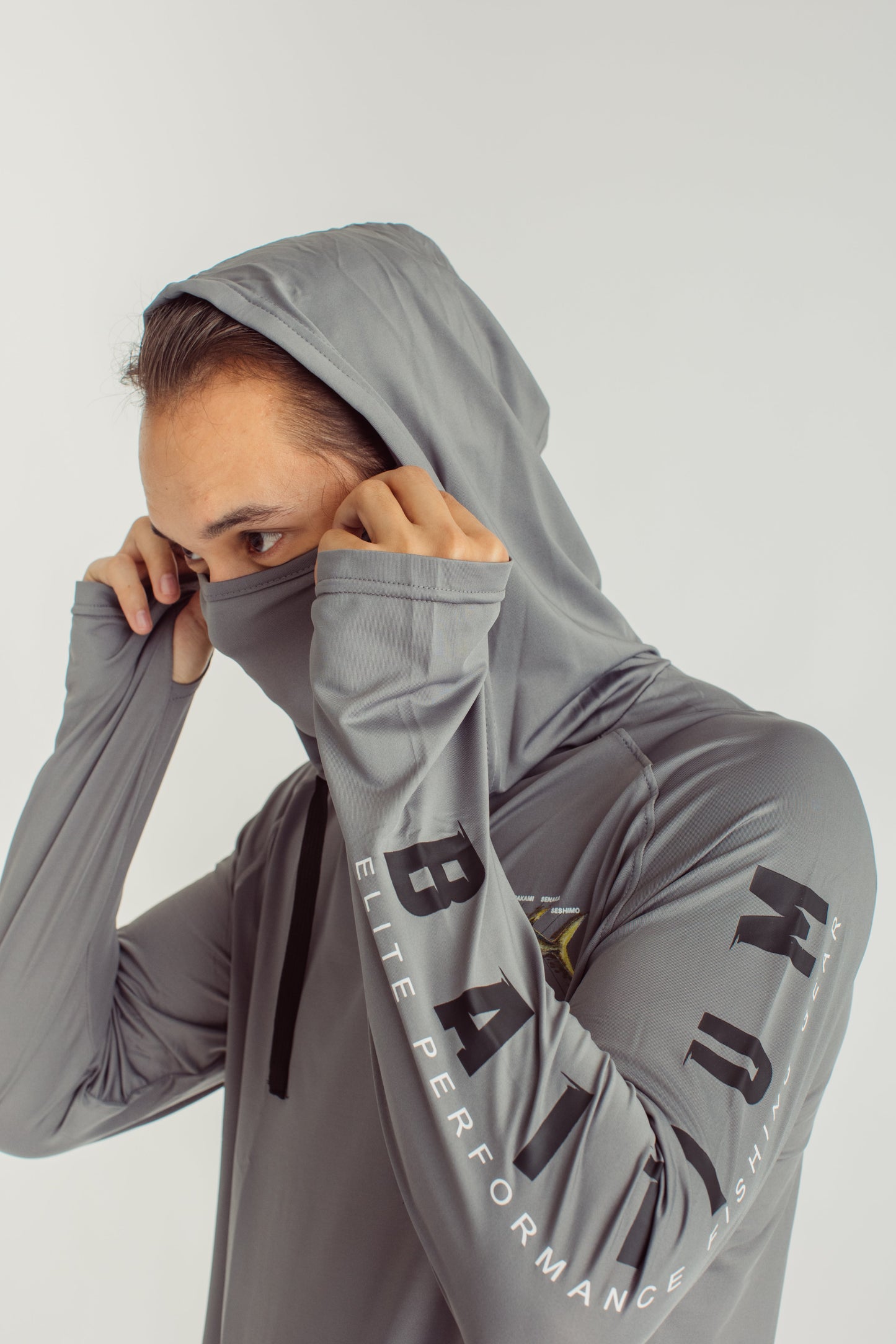 Baitium Fishing Shirt UPF 50+ Hooded PFG Long Sleeve Deconstructed Series Bait fishing shirt