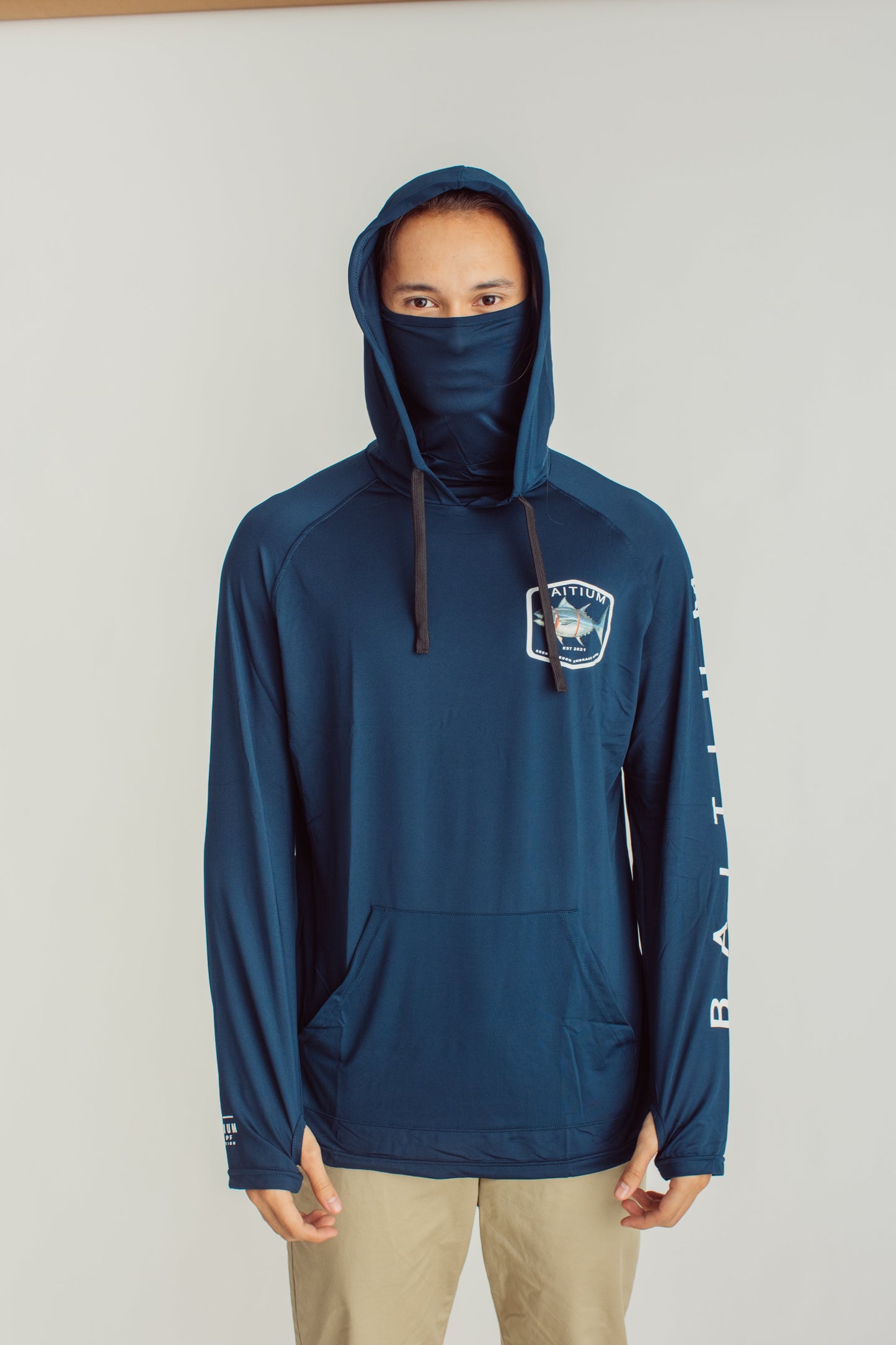 Baitium Fishing Shirt UPF 50+ Hooded PFG Long Sleeve Deconstructed Series Bait fishing shirt