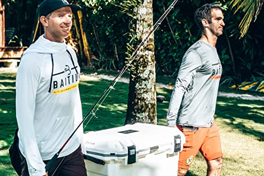 Baitium Hooded PFG Shirt: Ultimate Angler Protection hooded pfg shirt