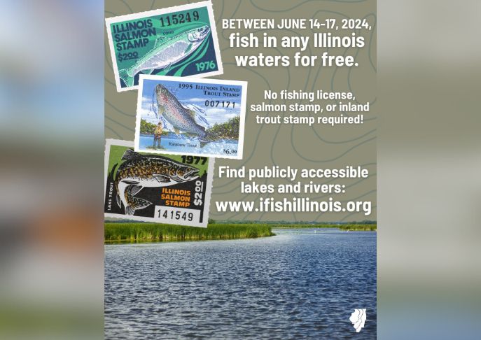 Free Fishing Days in Illinois Set for June 14-16