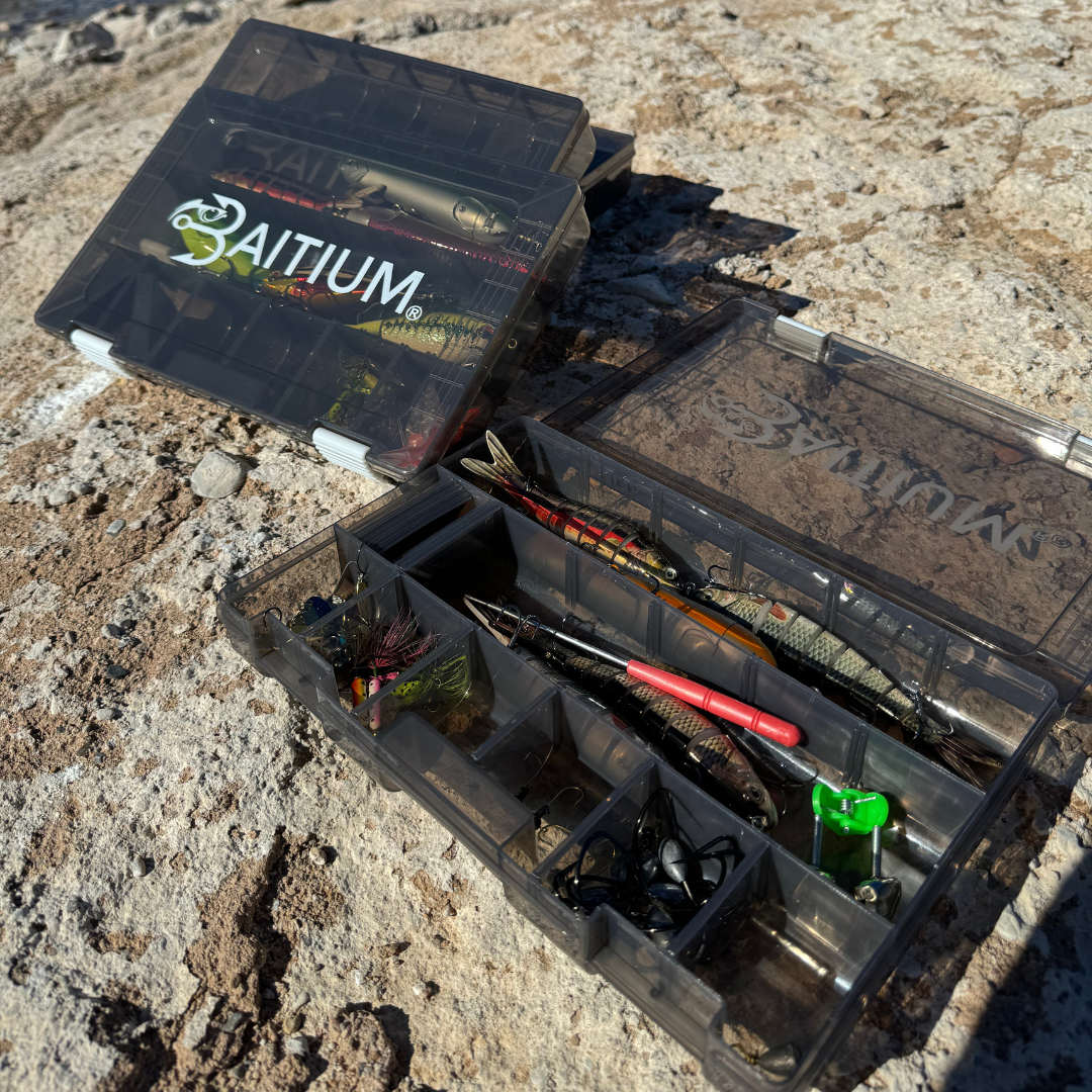 Baitium Fishing Tackle Tray Box:  Gear Organizer by Baitium fishing tackle box