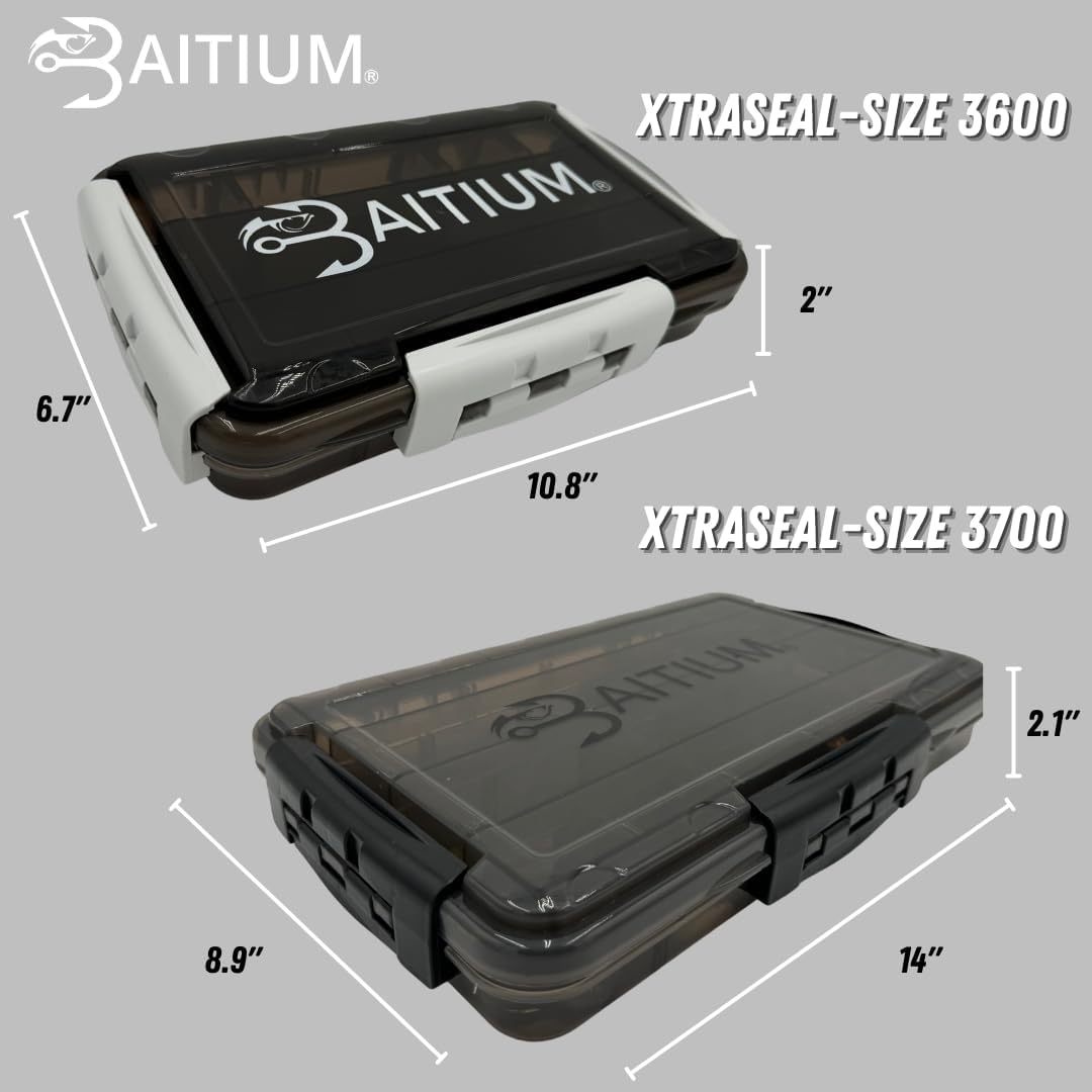 Baitium Waterproof Tackle Box - XTRASeal Waterproof Tackle Box - XTRASeal