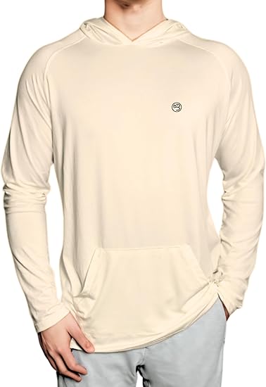 Baitium UPF 50+ Long Sleeve Sun Protection Fishing Shirts With Hood - Basic Se fishing shirt with hood