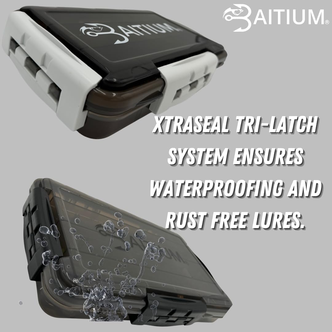 Baitium Waterproof Tackle Box - XTRASeal Waterproof Tackle Box - XTRASeal