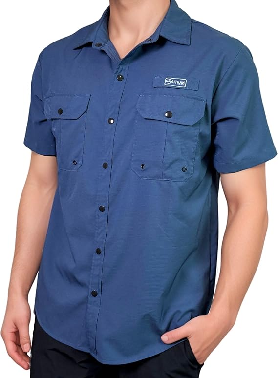 Baitium Button Up Fishing Shirts: UPF 50+ Performance Meets Comfort button up fishing shirts