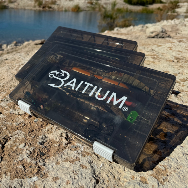 Baitium Fishing Tackle Tray Box:  Gear Organizer by Baitium fishing tackle box