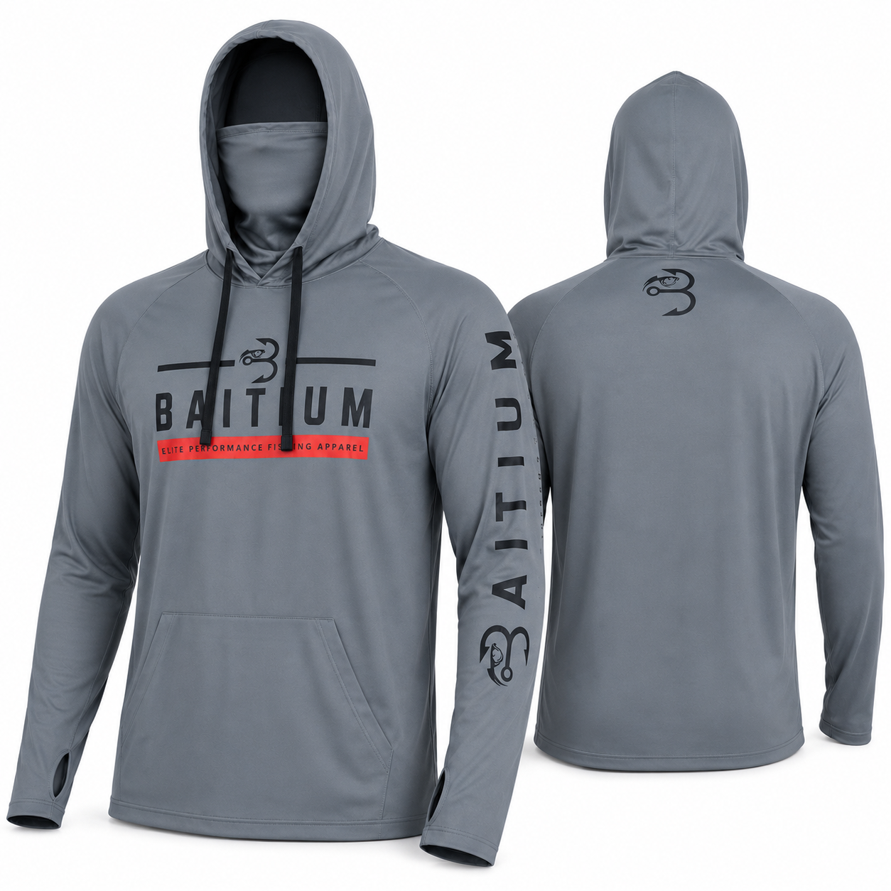 Baitium UPF 50+ Hooded Long Sleeve Fishing Shirt - OG Series