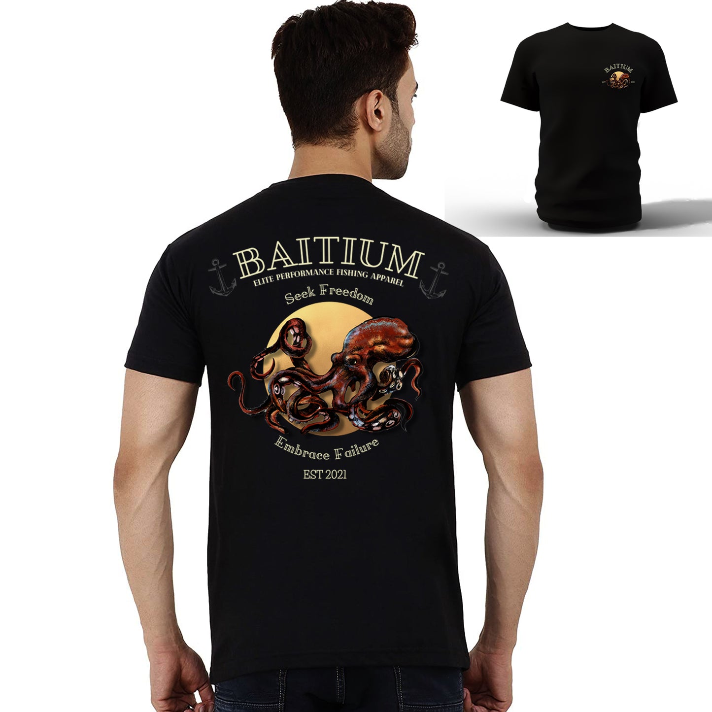 The Ravenous Octopus - Performance Fishing T-Shirt