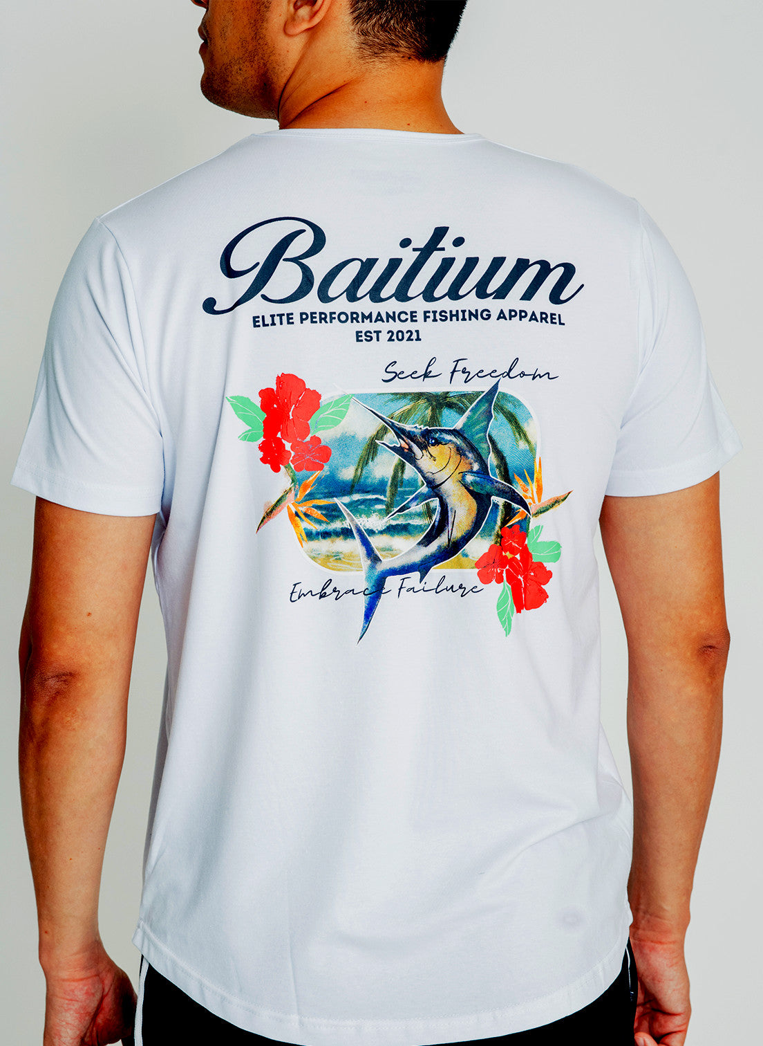 Scales Pro Performance Tropical Marlin Long Sleeve Shirt Fishing